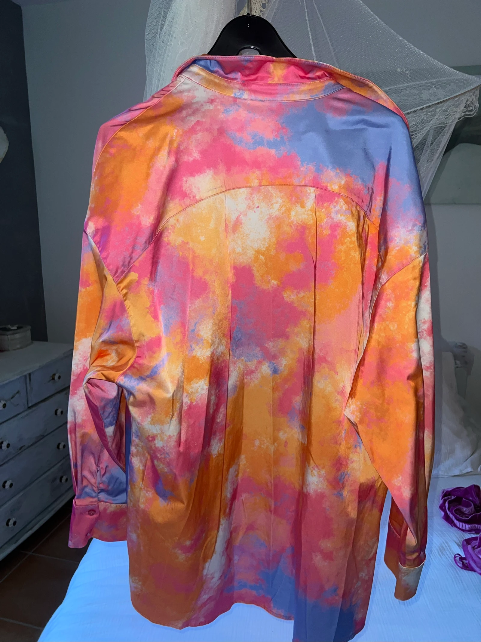 Camisa larga multicolor – photo 2